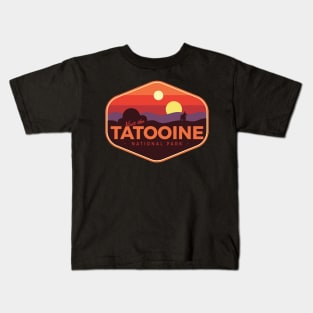 Tatooine Visit The National Park Kids T-Shirt